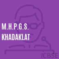 M.H.P.G.S. Khadaklat Middle School Logo