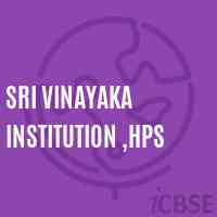 Sri Vinayaka Institution ,Hps Middle School Logo