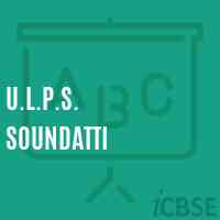U.L.P.S. Soundatti Primary School Logo