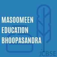 Masoomeen Education Bhoopasandra Primary School Logo