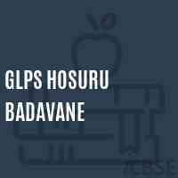Glps Hosuru Badavane Primary School Logo
