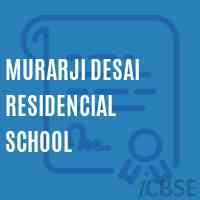 Murarji Desai Residencial School Logo