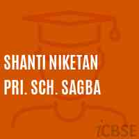 Shanti Niketan Pri. Sch. Sagba Middle School Logo