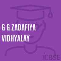 G G Zadafiya Vidhyalay Senior Secondary School Logo
