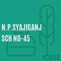 N.P.Syajiganj Sch No-45 Primary School Logo