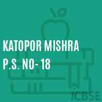 Katopor Mishra P.S. No- 18 Middle School Logo