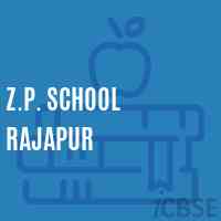 Z.P. School Rajapur Logo