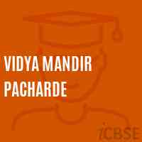 Vidya Mandir Pacharde Primary School Logo
