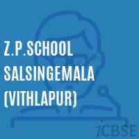 Z.P.School Salsingemala (Vithlapur) Logo