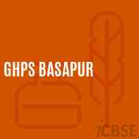 Ghps Basapur Middle School Logo