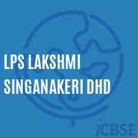 Lps Lakshmi Singanakeri Dhd Primary School Logo