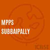 Mpps Subbaipally Primary School Logo