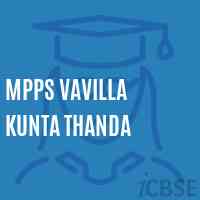 Mpps Vavilla Kunta Thanda Primary School Logo