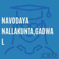 Navodaya Nallakunta,Gadwal Secondary School Logo