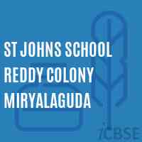 St Johns School Reddy Colony Miryalaguda Logo