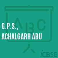 G.P.S., Achalgarh Abu Primary School Logo