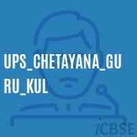 Ups_Chetayana_Guru_Kul Middle School Logo