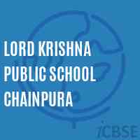 Lord Krishna Public School Chainpura Logo