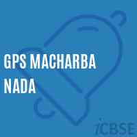 Gps Macharba Nada Primary School Logo