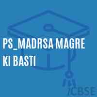 Ps_Madrsa Magre Ki Basti Primary School Logo