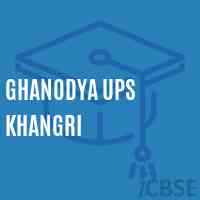 Ghanodya Ups Khangri Middle School Logo