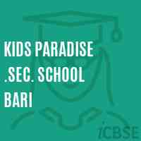 Kids Paradise .Sec. School Bari Logo