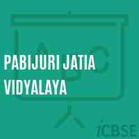 Pabijuri Jatia Vidyalaya Primary School Logo