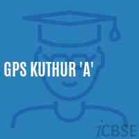 Gps Kuthur 'A' Primary School Logo