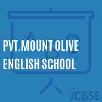 Pvt.Mount Olive English School Logo