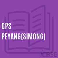 Gps Peyang(Simong) Primary School Logo
