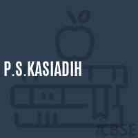 P.S.Kasiadih Primary School Logo