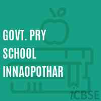 Govt. Pry School Innaopothar Logo