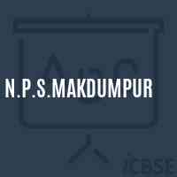 N.P.S.Makdumpur Primary School Logo