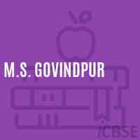 M.S. Govindpur Middle School Logo