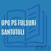 Upg Ps Fulsuri Santutoli Primary School Logo