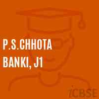 P.S.Chhota Banki, J1 Primary School Logo