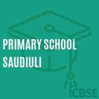 Primary School Saudiuli Logo