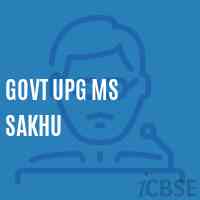 Govt Upg Ms Sakhu Middle School Logo