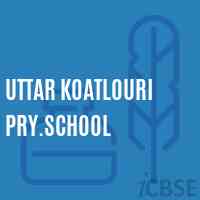 Uttar Koatlouri Pry.School Logo