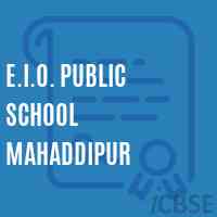 E.I.O. Public School Mahaddipur Logo