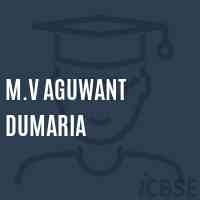 M.V Aguwant Dumaria Middle School Logo