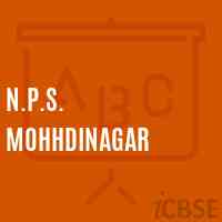 N.P.S. Mohhdinagar Primary School Logo