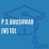 P.S.Bhushwar (W) Tol Primary School Logo