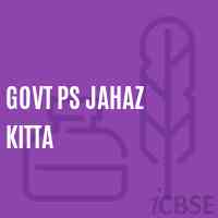 Govt Ps Jahaz Kitta Primary School Logo