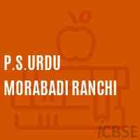 P.S.Urdu Morabadi Ranchi Primary School Logo