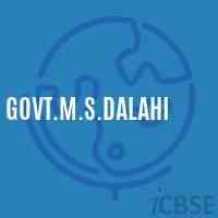 Govt.M.S.Dalahi Middle School Logo