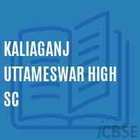 Kaliaganj Uttameswar High Sc High School Logo