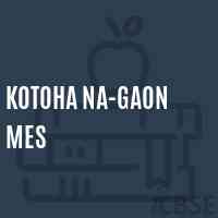 Kotoha Na-Gaon Mes Middle School Logo