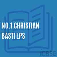No.1 Christian Basti Lps Primary School Logo