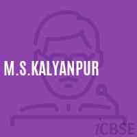 M.S.Kalyanpur Middle School Logo
